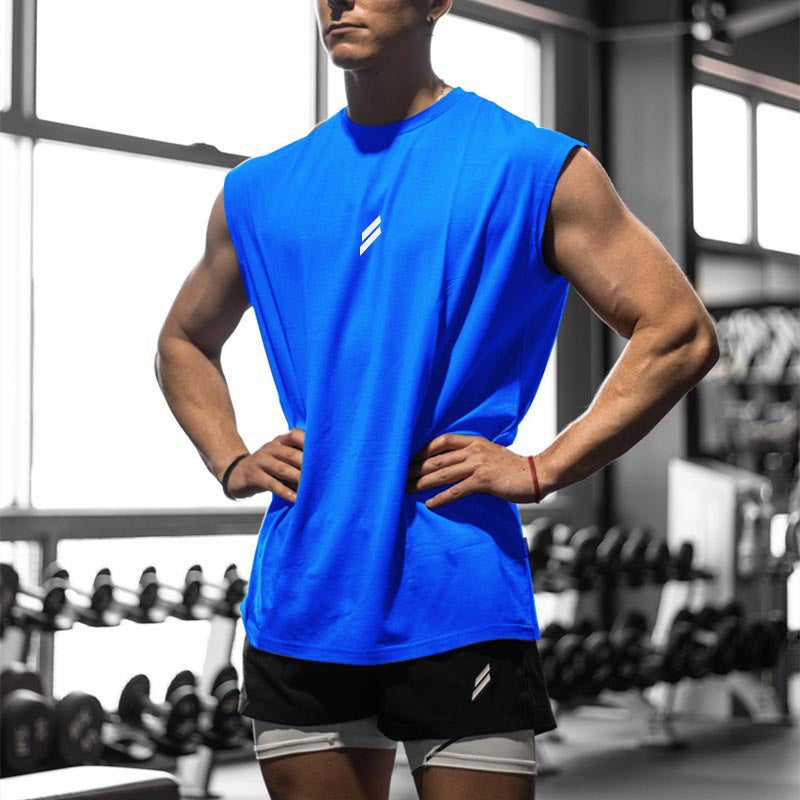 Men's Loose Oversized Mesh Fitness Vest — Quick-Dry Running & Training Tank Top
