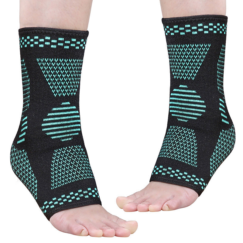 Unisex Compression Ankle Support – Breathable Nylon Sport Ankle Brace for Basketball, Running & Cycling