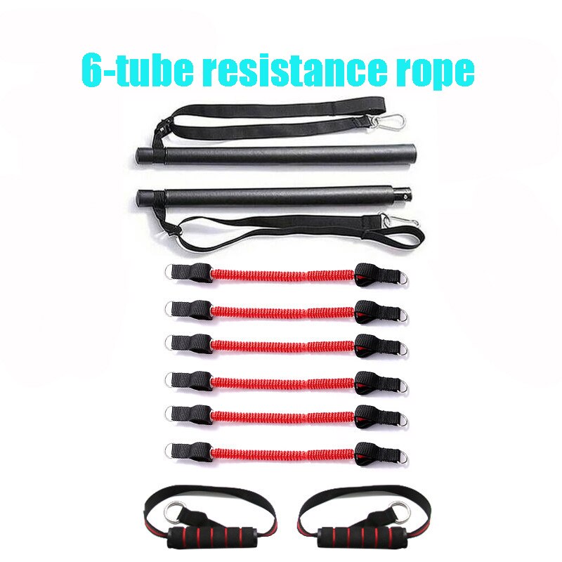Resistance Band Pilates Stick & Pull Rope