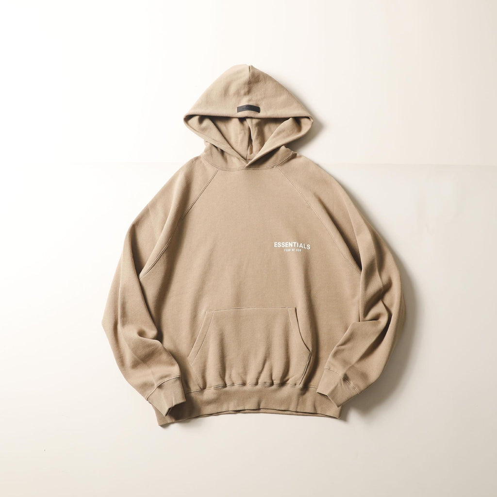 Flocking Letter Print Raglan Hoodie