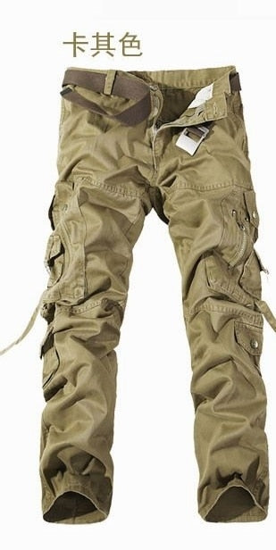 Men's Multi-Pocket Military Cargo Pants