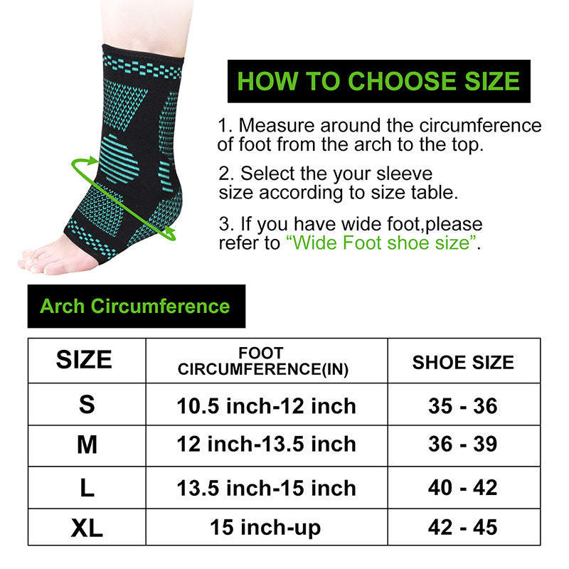 Unisex Compression Ankle Support – Breathable Nylon Sport Ankle Brace for Basketball, Running & Cycling