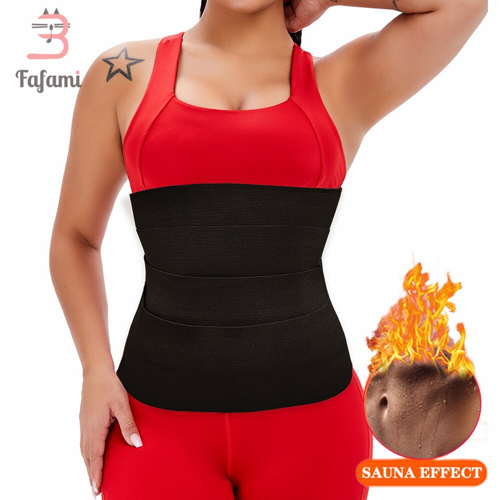 Postpartum Belly Band & Waist Trainer – Slimming Tummy Compression Wrap Belt