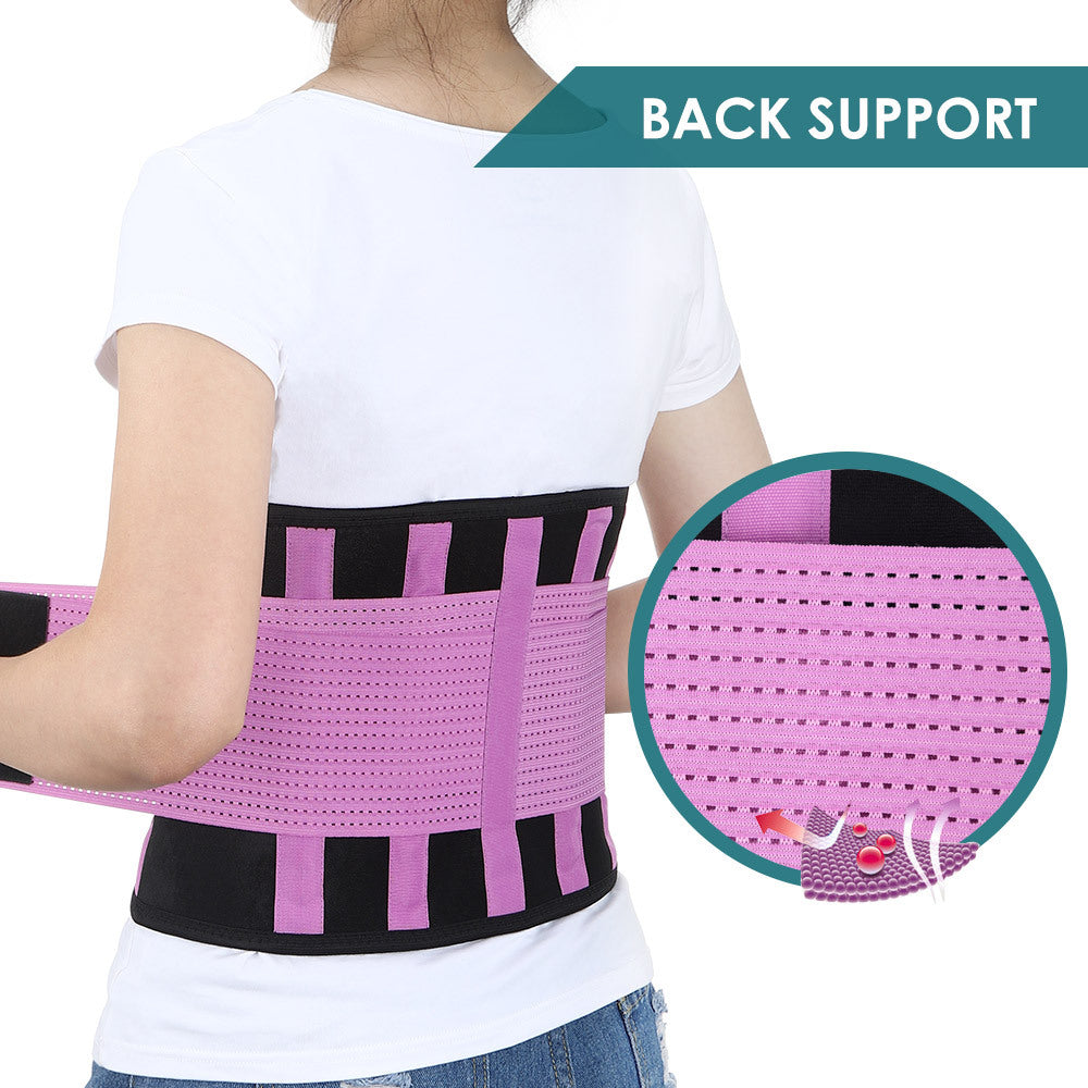 Breathable Elastic Abdominal Support Belt – Core & Back Training