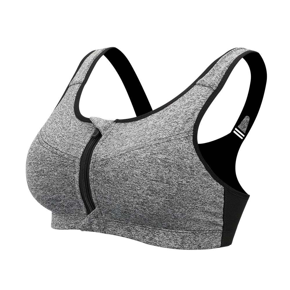 Women's Push-Up Sports Bra Crop Top — Gym, Running & Fitness
