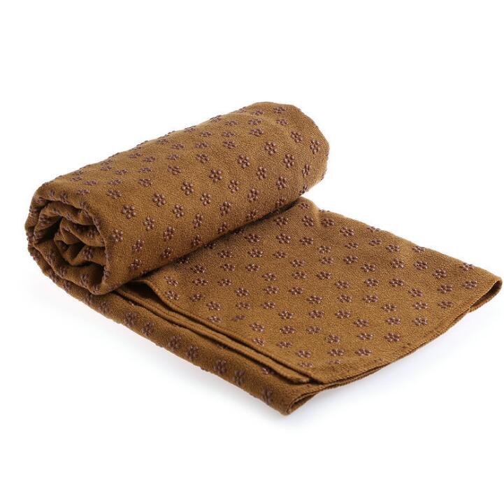 Non-Slip Yoga Mat Cover Towel – 183x63cm, 10 Colours