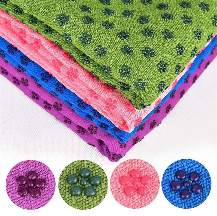 Non-Slip Yoga Mat Cover Towel – 183x63cm, 10 Colours