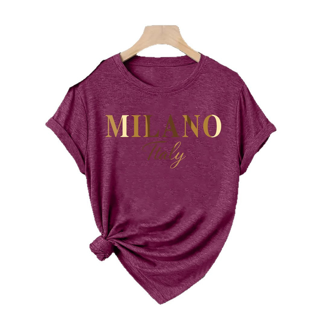 Women's Milano Print Short-Sleeve T-Shirt