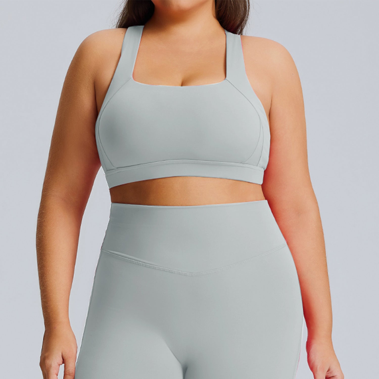 Women's Fitness Yoga Set — Sports Bra & Long Pants (Sold Separately or as a Set)