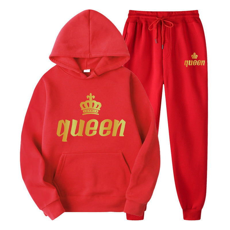 Unisex Harajuku Hoodie & Sweatpants Two-Piece Set