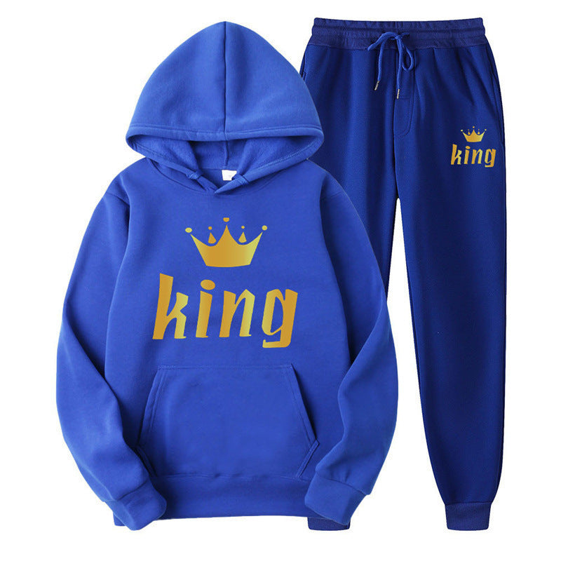 Unisex Harajuku Hoodie & Sweatpants Two-Piece Set