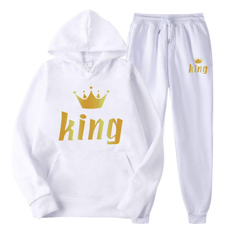 Unisex Harajuku Hoodie & Sweatpants Two-Piece Set