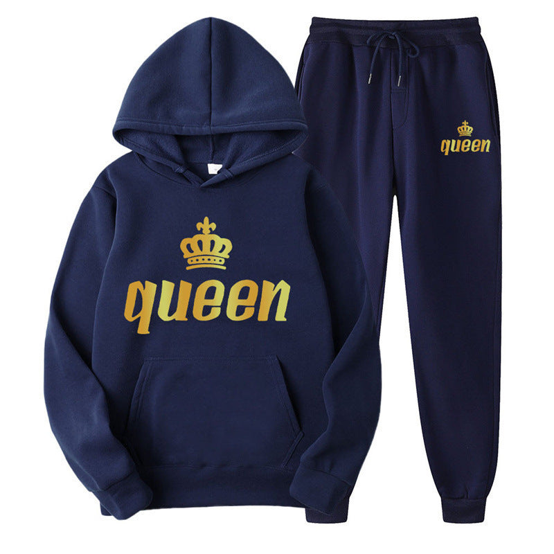 Unisex Harajuku Hoodie & Sweatpants Two-Piece Set