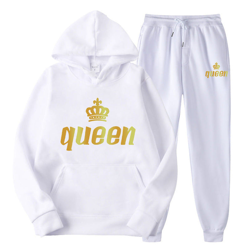 Unisex Harajuku Hoodie & Sweatpants Two-Piece Set
