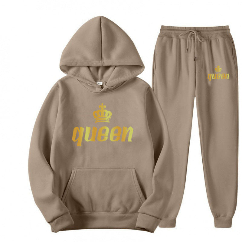 Unisex Harajuku Hoodie & Sweatpants Two-Piece Set