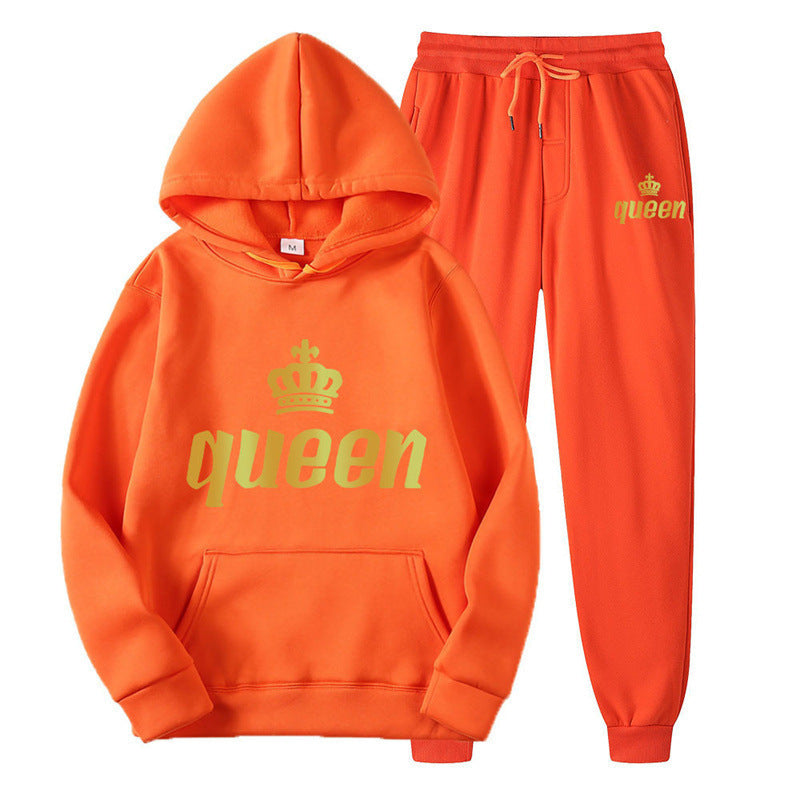 Unisex Harajuku Hoodie & Sweatpants Two-Piece Set