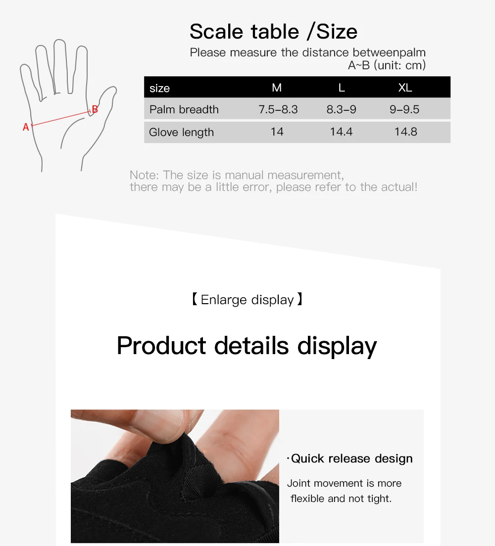 Half Finger Cycling & Fitness Gloves – Anti-Slip Shock-Absorbing Sports Gloves